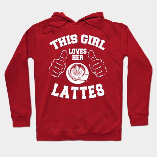 Love lattes Hoodie by latshirtco